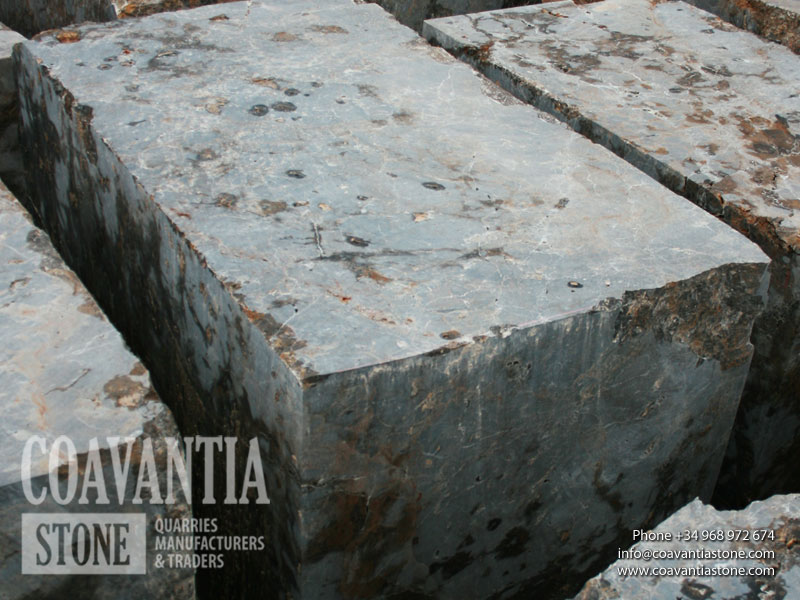 En esta foto ampliada de un bloque se puede apreciar la salud y calidad de la piedra.